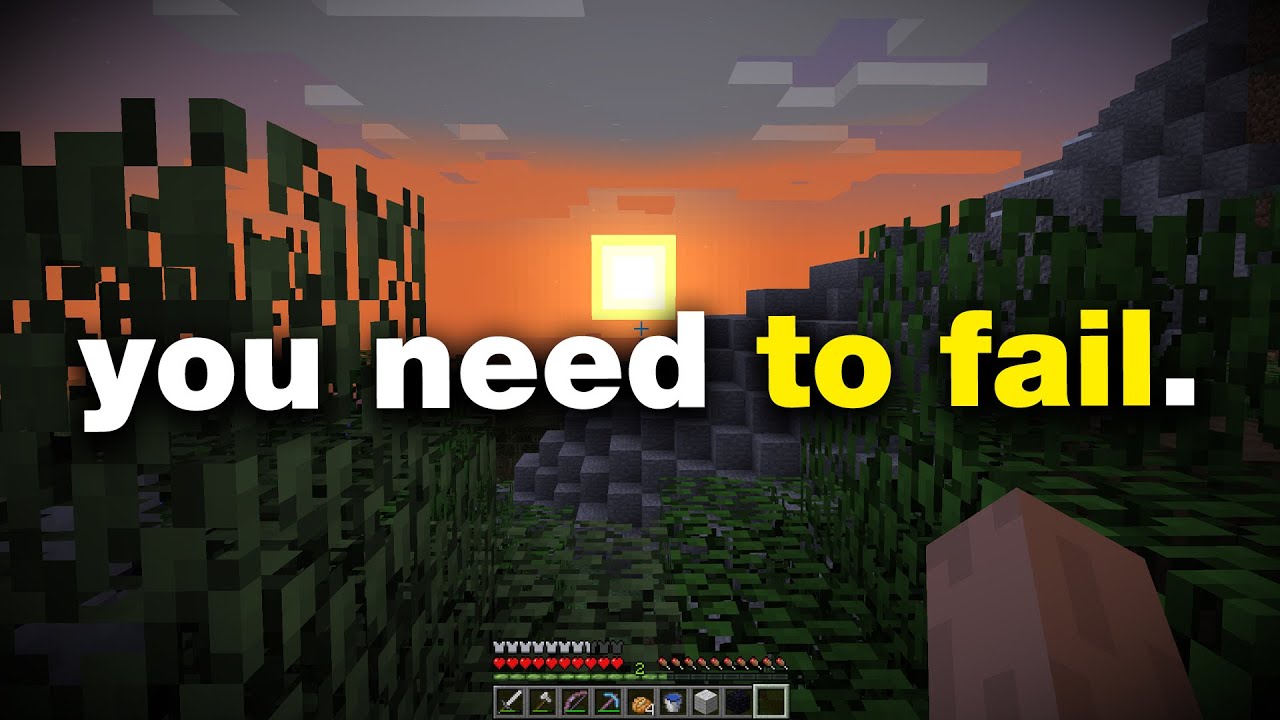 failing is important.