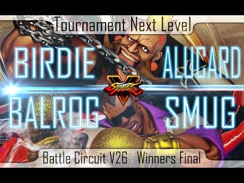 Street Fighter 5 Tournament Next Level Battle Circuit V26   Winners Final   Smug v Alucard 720