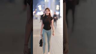beautiful girl street fashion outfits style #tiktok #chinesefashion #mejoresstreetfashion #shorts