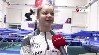 Trambolin Cimnastikte Bir Türk İlk Kez Dünya İkincisi Oldu; Hedefi Olimpiyat