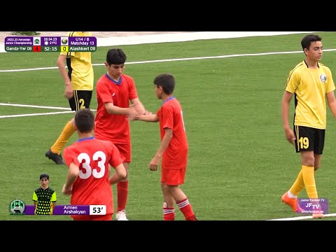 Gandzasar-Yerevan 09 (5-1) Alashkert 09 (28.04.23) 2022-23 AJC U14/B, Matchday 13