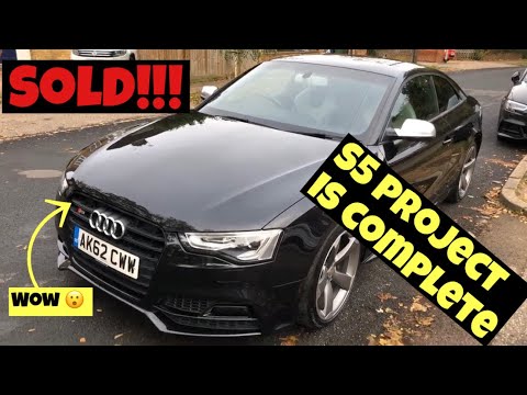The Cheapest Salvage Audi S5 In The WORLD is COMPLETE