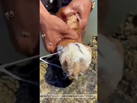 Diving Deep for Sea Cucumbers – Ancient Ocean Harvesting in Action 🌊🧺