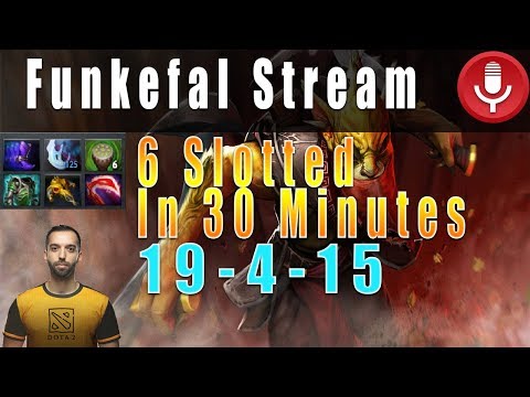 Funkefal Bounty Hunter Carry Gameplay After His Teammate First Picks Tinker. Full Game
