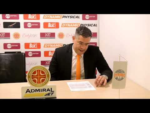 Press konferencija KK Dynamic KK Dunav (84:78) 30.kolo AdmiralBet KLS 2022