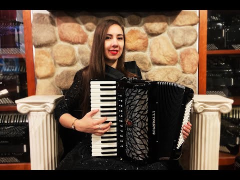 SCANAIRIIMBK - Black Scandalli Air II Piano Accordion LMMM 34 96 $6999