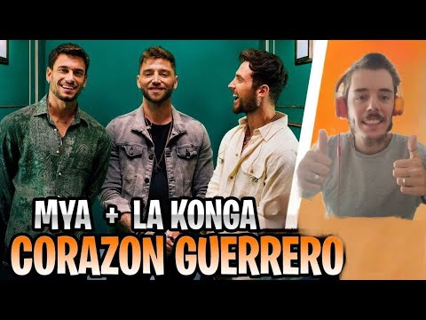 Reaccionando a MYA LIVE P2 Corazón Guerrero feat  La K'onga
