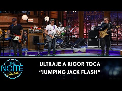 Ultraje a Rigor toca "Jumping Jack Flash" – The Rolling Stones | The Noite (26/04/23)