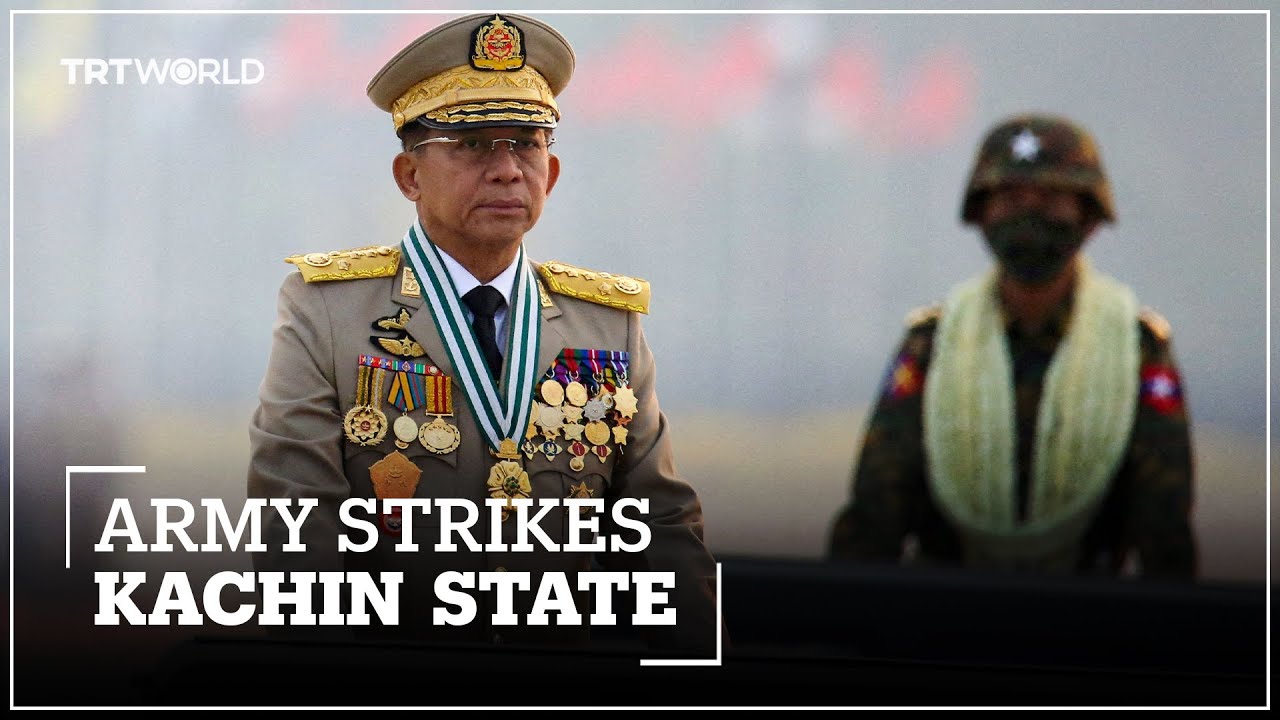 At least 60 people killed in military air strike in Myanmar's Kachin state