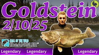 Goldstein the Legendary Fish this Week 2/10/25 | Call of the Wild: The Angler