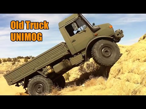 Old Truck Mercedes-Benz UNIMOG U1200 1250L | Hard Hill Climb 4x4 OFF ROAD