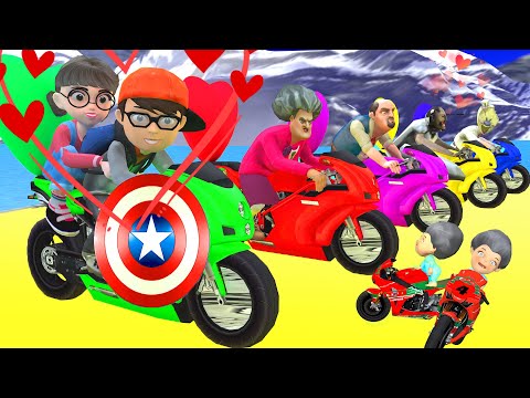 Scary Teacher 3D FAT -Tani hate Ice Scream FULL- Nick Love Tani - Funny Moments Compilation