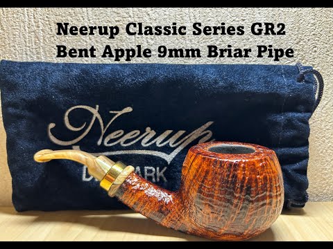Jeppsen / Neerup Classic Series Bent Apple 9mm | gorgeous pipe that looks like a mini il Boia