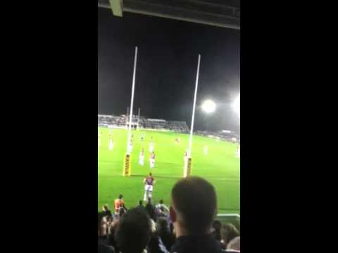 Jimmy Gopperth penalty for Newcastle Falcons