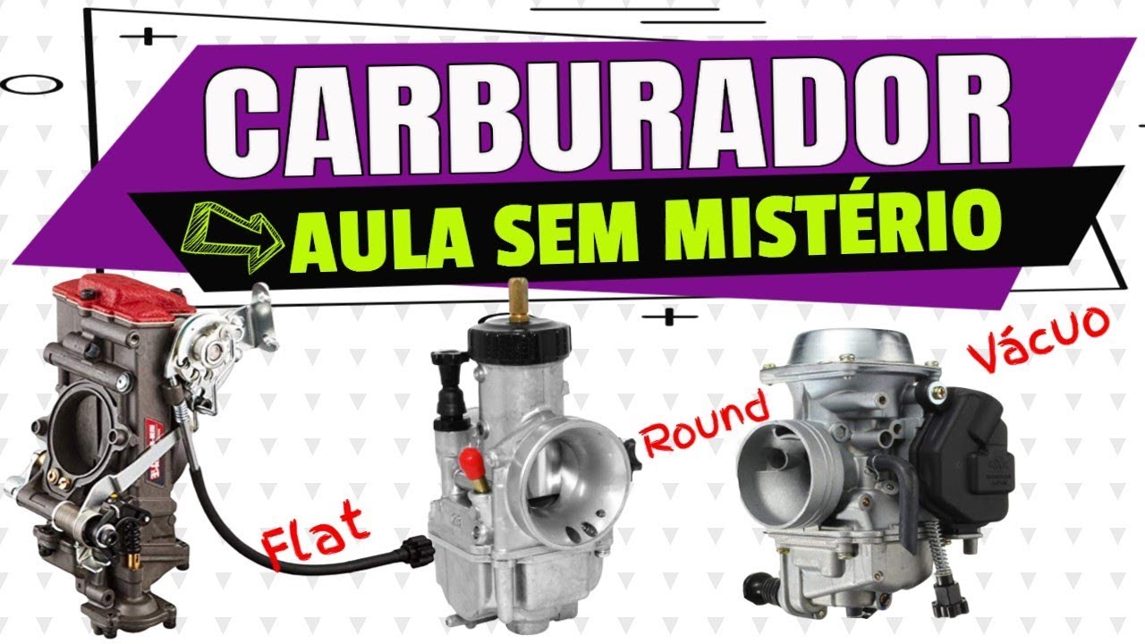 CARBURADOR DE MOTO - Funcionamento e Modelos