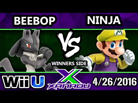 S@X 147 - Beebop (Lucario) Vs. UG NPT Ninja (Mario) SSB4 Tournament - Smash Wii U - Smash 4