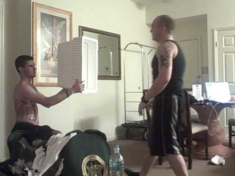 Wanna do karate in the hotel? YEP! ... Part II