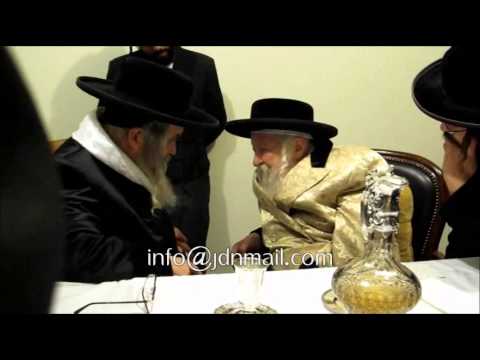 Kretchnif Siget Rebbe Visits Zlotchov Rebbe - Kislev 5773