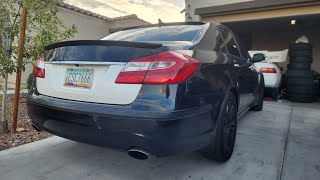 2010 genesis sedan trunk face replacement