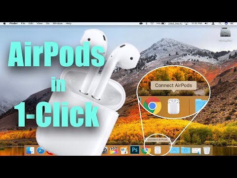 Connect AirPods to Your Mac with a Single Click!