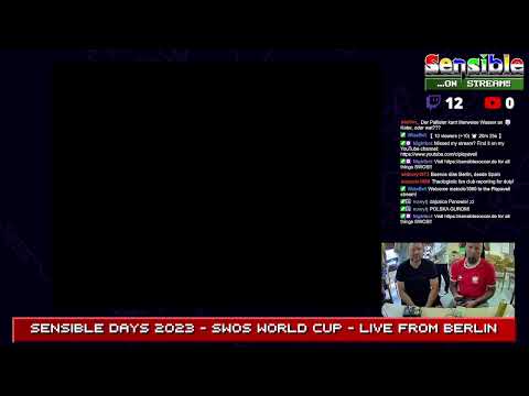 Sensible Days 2023 - SWOS World Cup - PC tournament (part 1/4, opening ceremony)