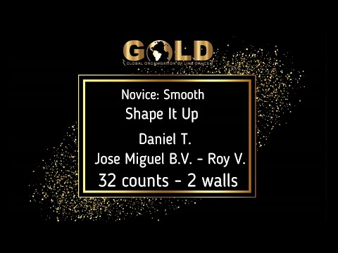 GOLD Classic Line Novice - Dance 1: Smooth (WCS) "Shape It Up" - Demo with music