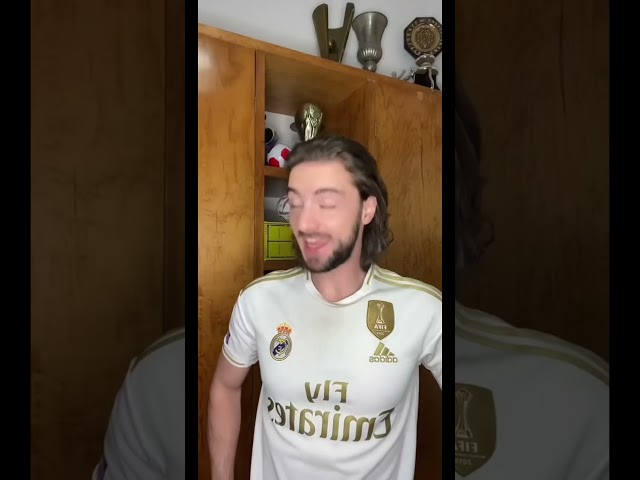 Vídeo relacionado con Real Madrid Guantes oficiales, colección de fútbol, azul, L-XL