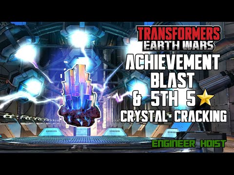 Transformers: Earth Wars - 5th 5 Star Crystal Cracking and New Achievements