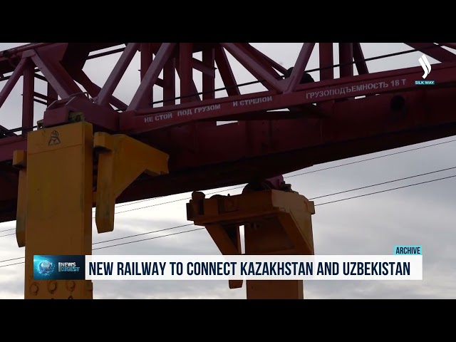 Kazakistan’la Özbekistan yeni demiryolu ile bağlanacak