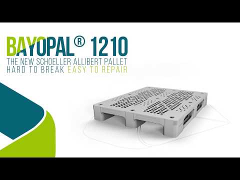 BaYoPal,  la 1ère palette réparable au format 1200x1000 