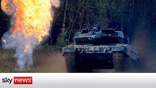 Ukraine War: German Leopard 2 tanks on the ground 'end of March'