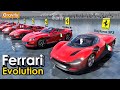 Evolution of Ferrari (1947-2023)