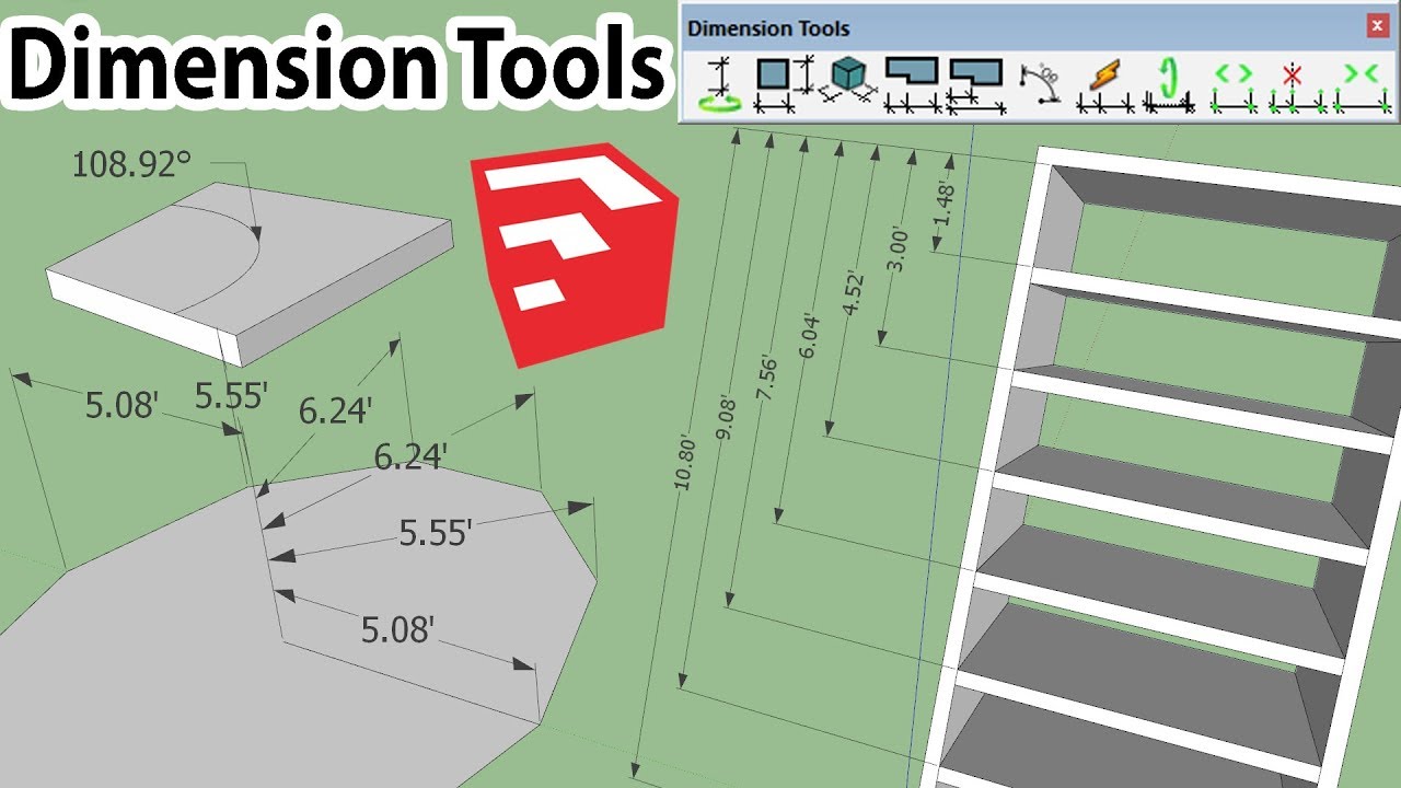 SketchUp Advanced Dimension Tools