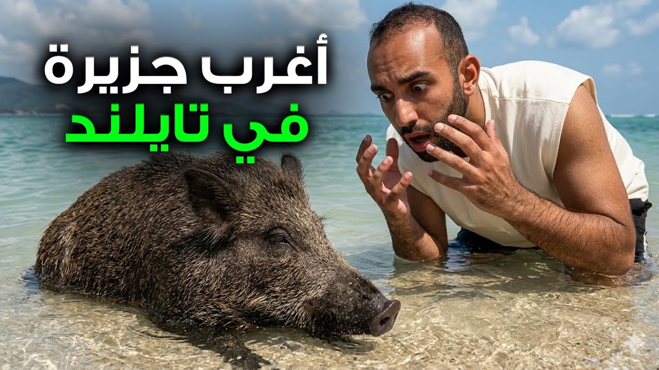 جزيرة في تايلند احتلتها الخنازير - Thailand 2026