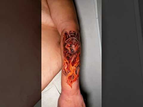Wolf Tattoo Color at Yotinny Tattoo