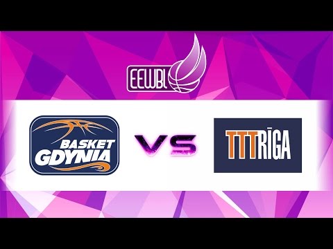 Basket Gdynia vs TTT Riga - EEWBL 26.09.2015. Riga