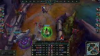 【v25.S1.1】Part1 JGウディアLoLランク振り返り LV1で敵のサポートに倒されゲームから追い出される