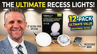 TORCHSTAR LED Recessed Lights Review – Brightness Test