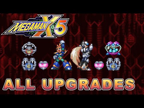 Megaman X5 - All Upgrade Locations