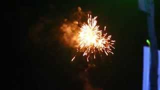 preview picture of video 'Christmas Fireworks In Goa. Arambol Beach. India'