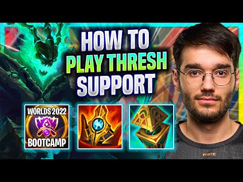 LEARN HOW TO PLAY THRESH SUPPORT LIKE A PRO! - FNC Hylissang Plays Thresh Support vs Seraphine! |