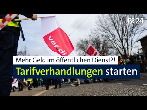 Mehr Geld im öffentlichen Dienst?! Tarifverhandlungen starten | BR24
