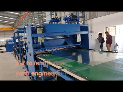 FULLY AUTO CUT TO LENGTH LINE MACHINE