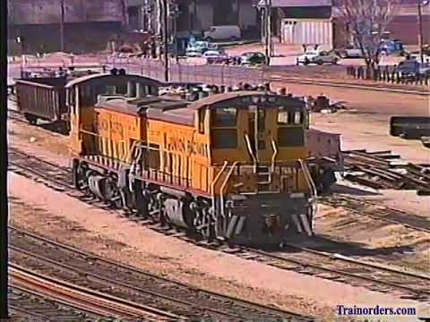 Classic Railroad Series 864 - Kansas City action April 11, 1996.