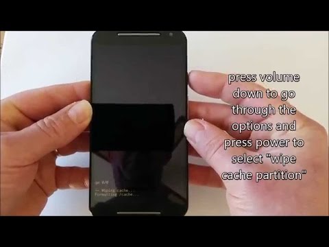 Motorola MOTO G: How to Wipe Cache Partition