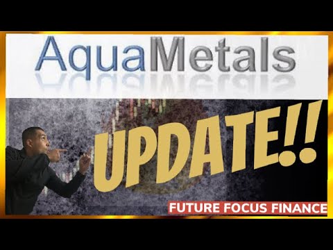 AQMS Stock update!!! AquaMetals Big News!