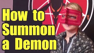 How To Summon A Demon Safely (DO NOT TRY THIS AT HOME)