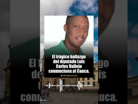 Asesinato del diputado Vallejo: Un nuevo golpe a la paz en Colombia #colombia