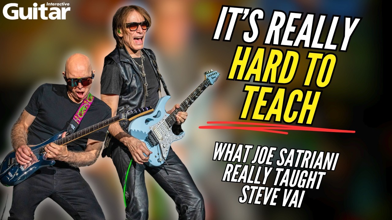 The Truth about Satch/Vai and How They REALLY Work Together - YouTube