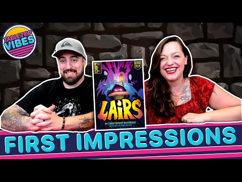 Lairs Board Game | First Impression Review